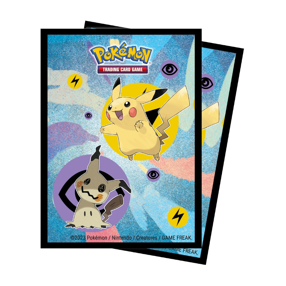 Pokémon: Pikachu & Mimikyu Card Sleeves 65ct