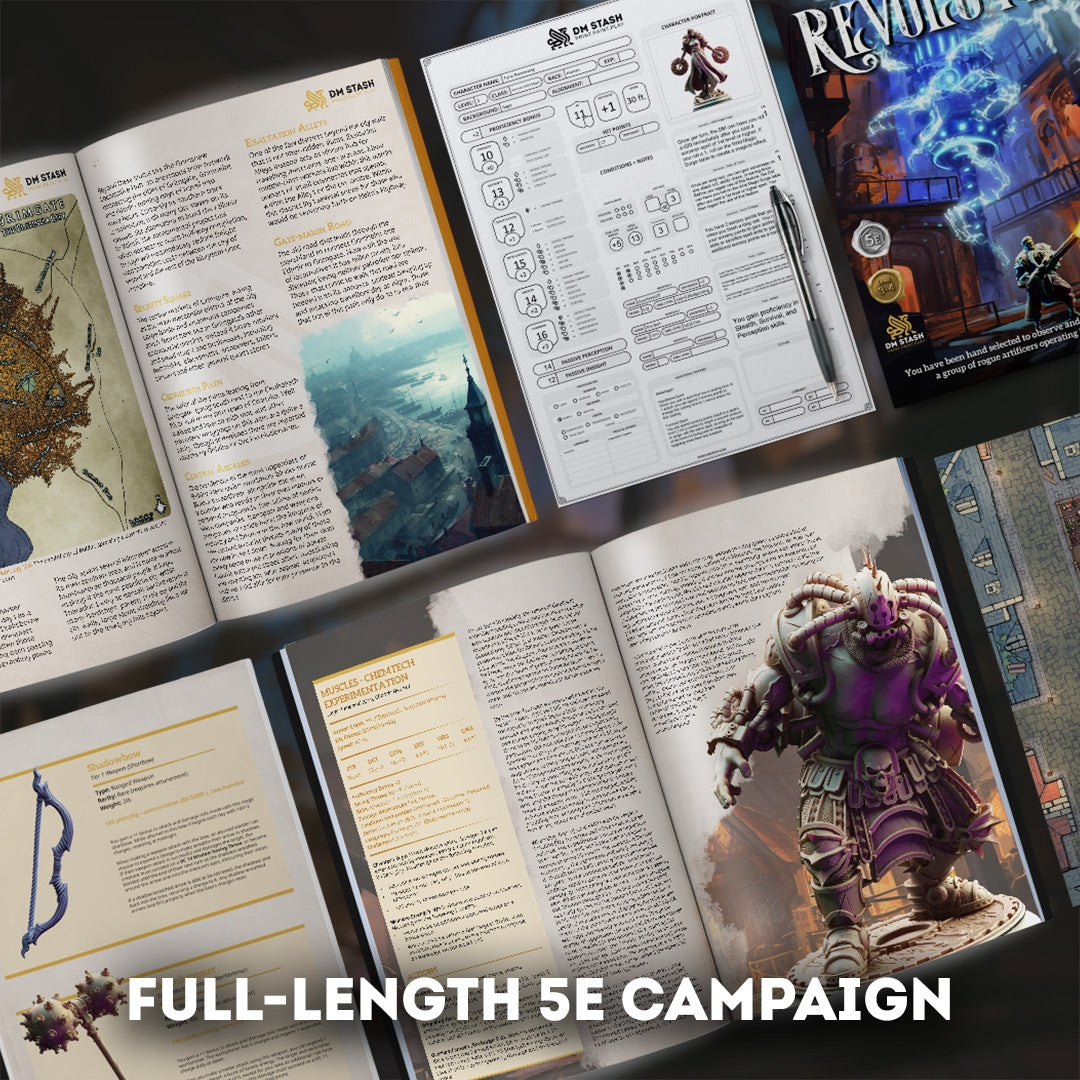 Feb 2025 - Cogs of Revolution - 32mm Mini Collection including Campaign