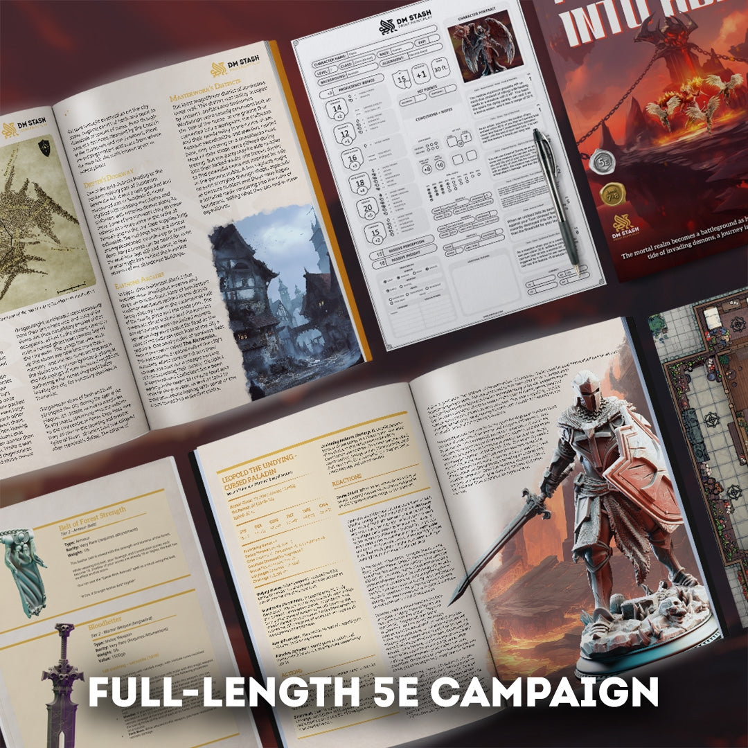 Jan 2025 - Devils and Divine - 32mm Mini Collection including Campaign