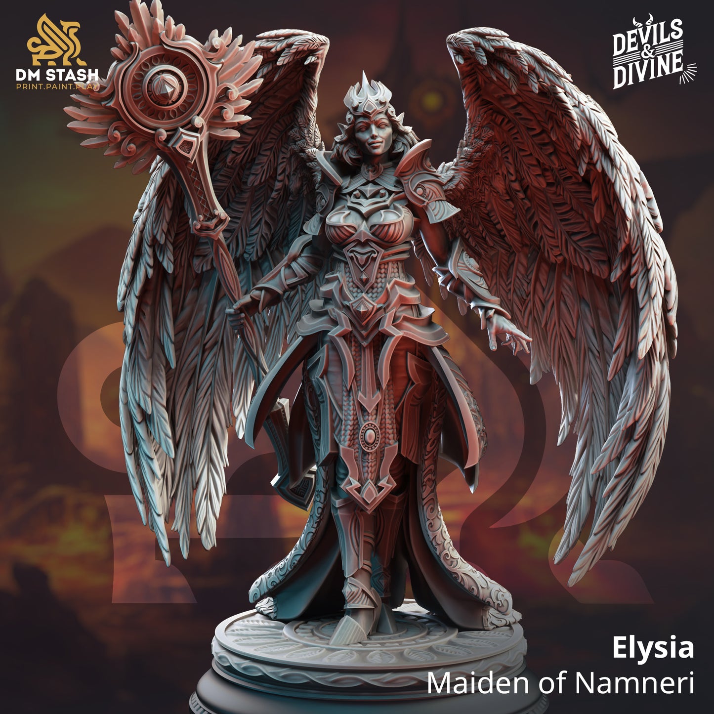 Jan 2025 - Devils and Divine - 32mm Mini Collection including Campaign
