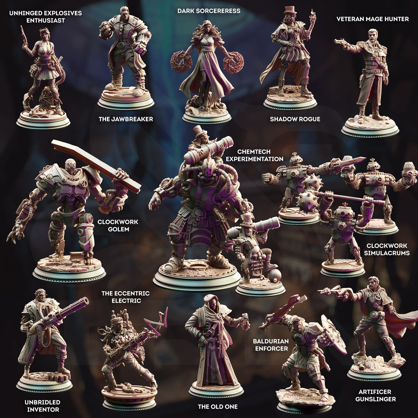 Feb 2025 - Cogs of Revolution - 32mm Mini Collection including Campaign
