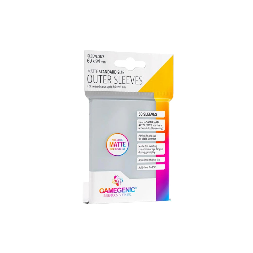 GameGenic - Matte Outer Sleeves: Standard (50)