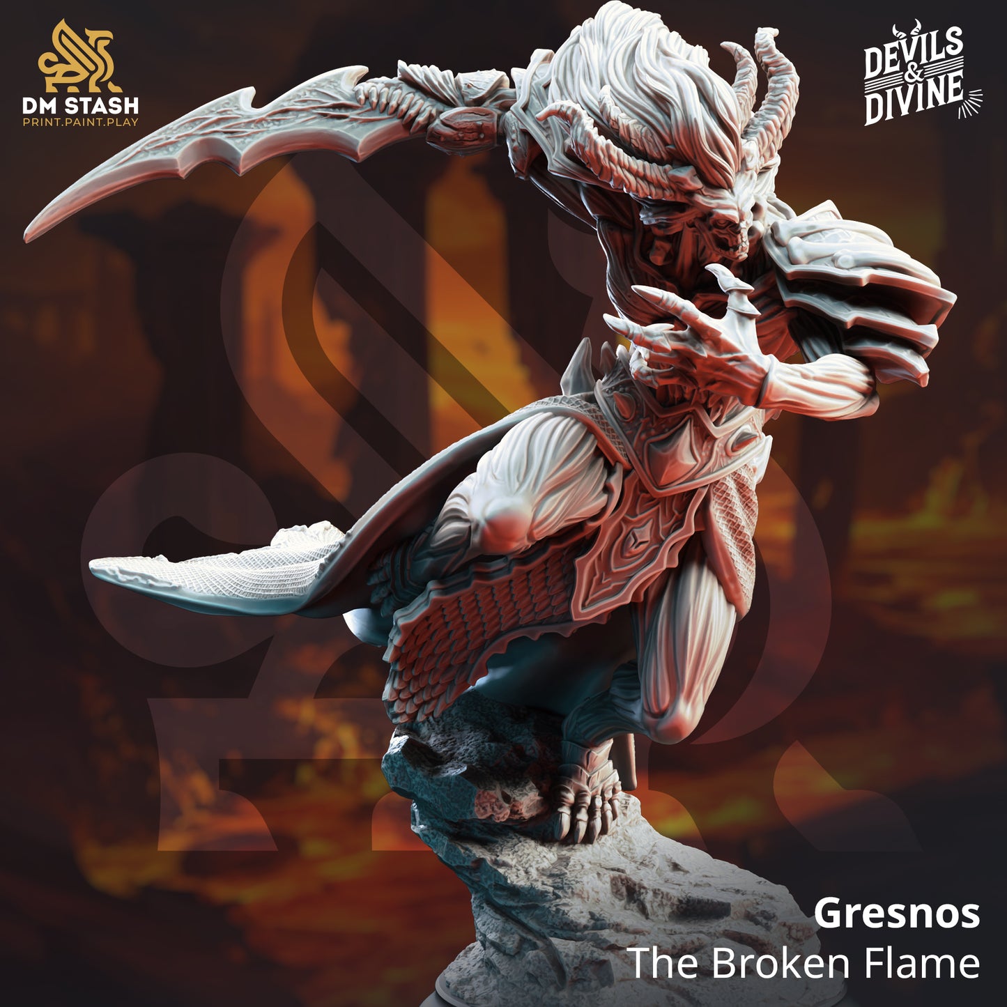 Jan 2025 - Devils and Divine - 32mm Mini Collection including Campaign