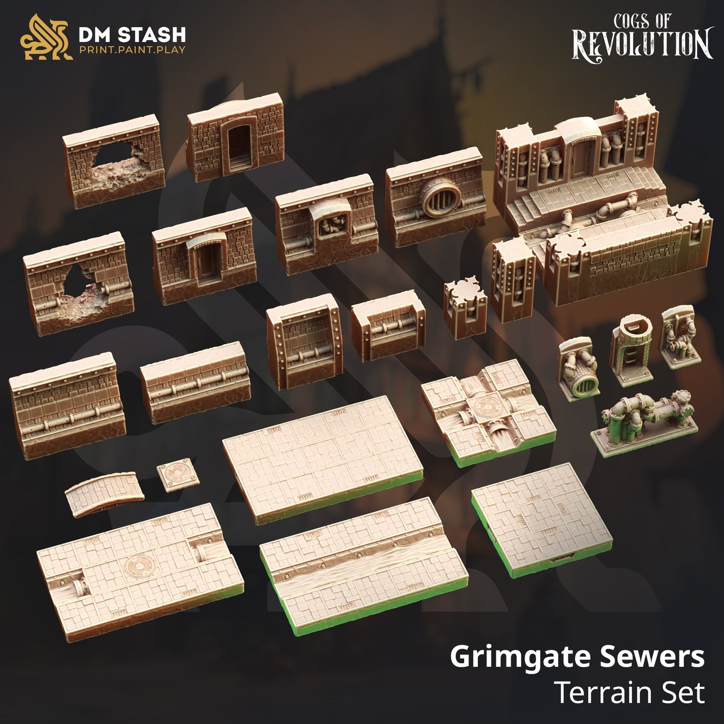 Feb 2025 - Cogs of Revolution - 32mm Mini Collection including Campaign