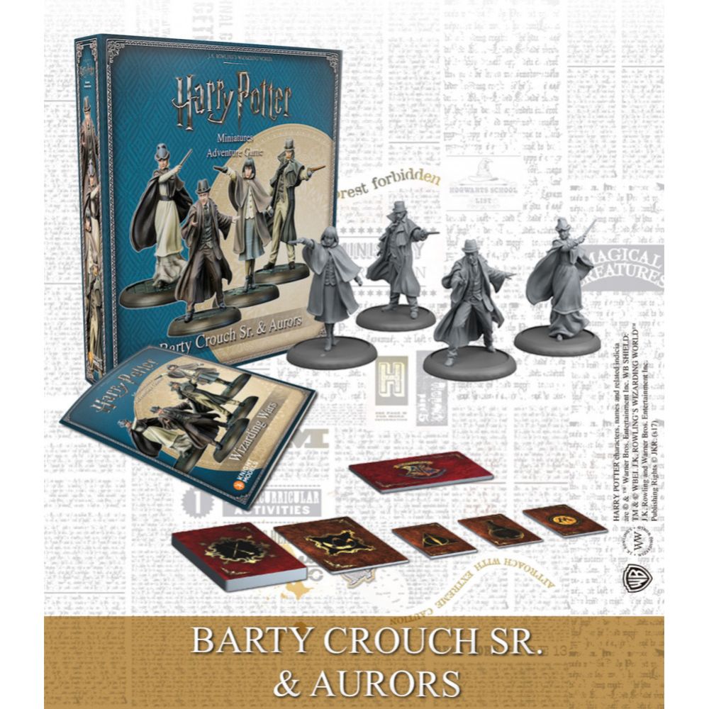 Harry Potter Miniature Game: Barty Crouch Sr & Aurors