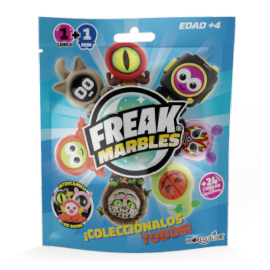Freak Marbles Blind Bag 12 mixed pc CDU