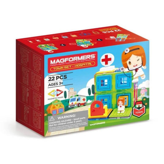 Magformers Town Hospital Set (22pcs)