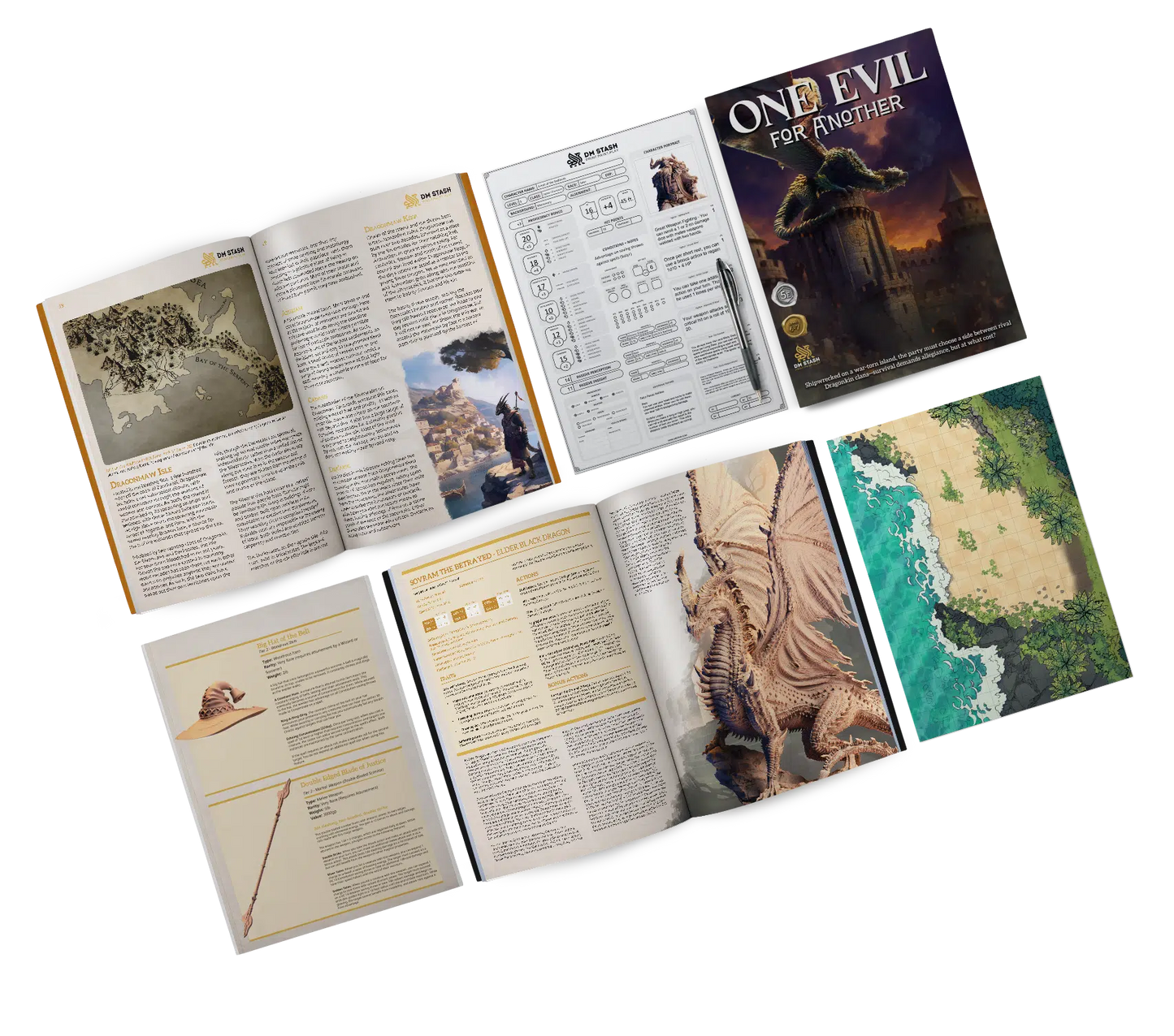 DM Stash - June 2025 Campaign - One Evil  for Another