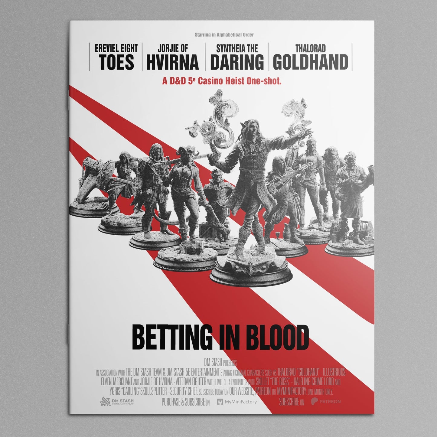 Nov 2024 - Betting in Blood - Full 32mm Mini Collection including Campaign