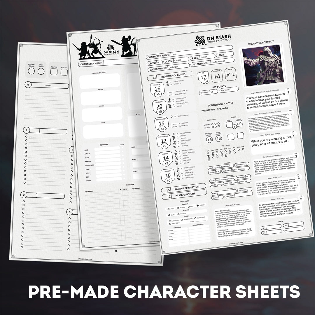 DM Stash - Oct 2024 Campaign  - The Rupture Pt III - Bound in the Bloodmoon