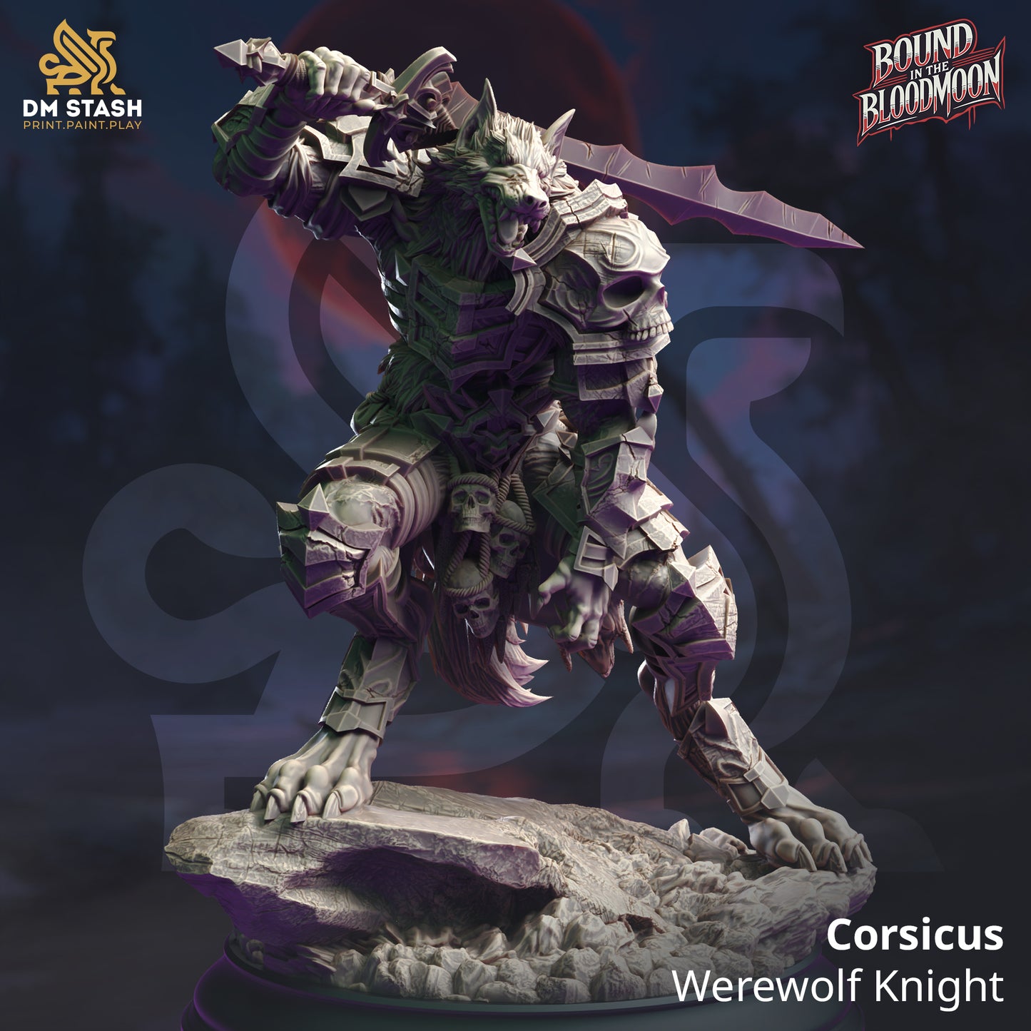 Corsicus - Werewolf Knight - 75mm