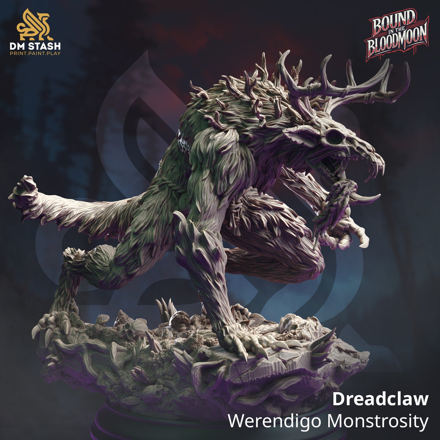 Dreadclaw - Wendigo Monstrosity - 75mm