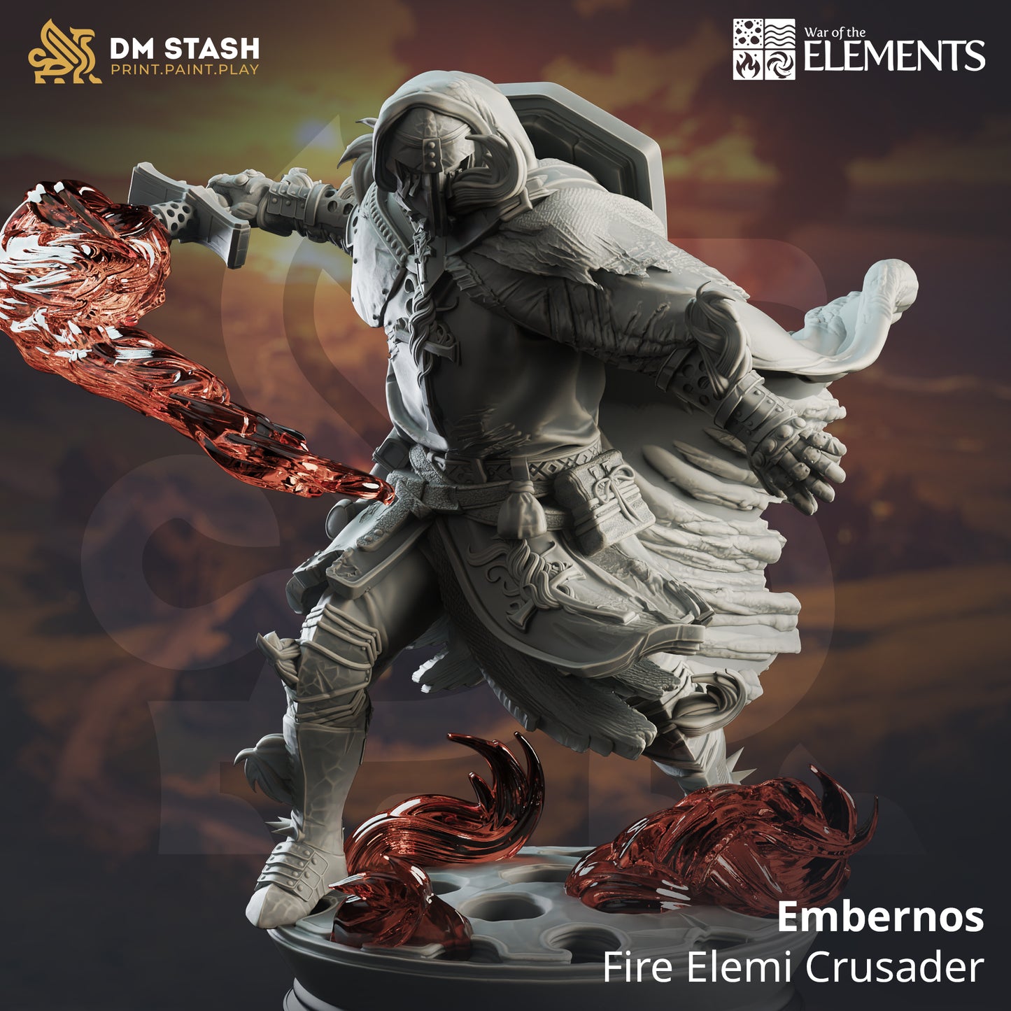 Aug 2024 - War of the Elements - 32mm Mini Collection including Campaign