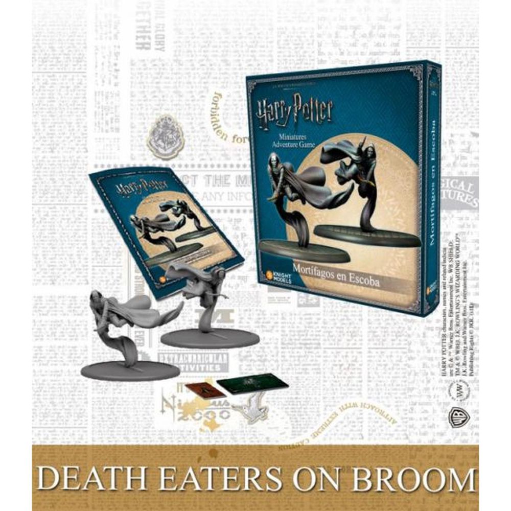 Harry Potter Miniatures Game Death Eaters on Broom