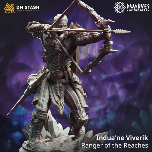 Indua'ne Viverik - Ranger of the Reaches - 32mm