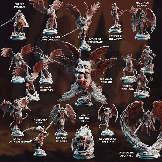 Jan 2025 - Devils and Divine - 32mm Mini Collection including Campaign