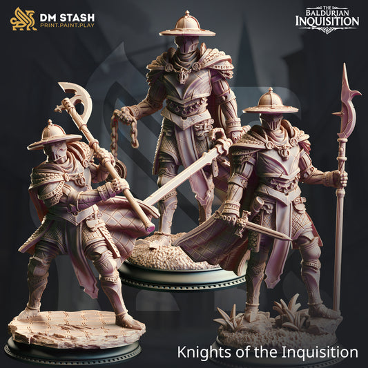 InquisitorKnights (x3)  - 32mm