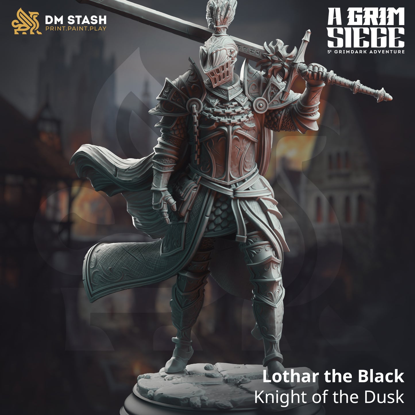 Lothar the Black  - 32mm