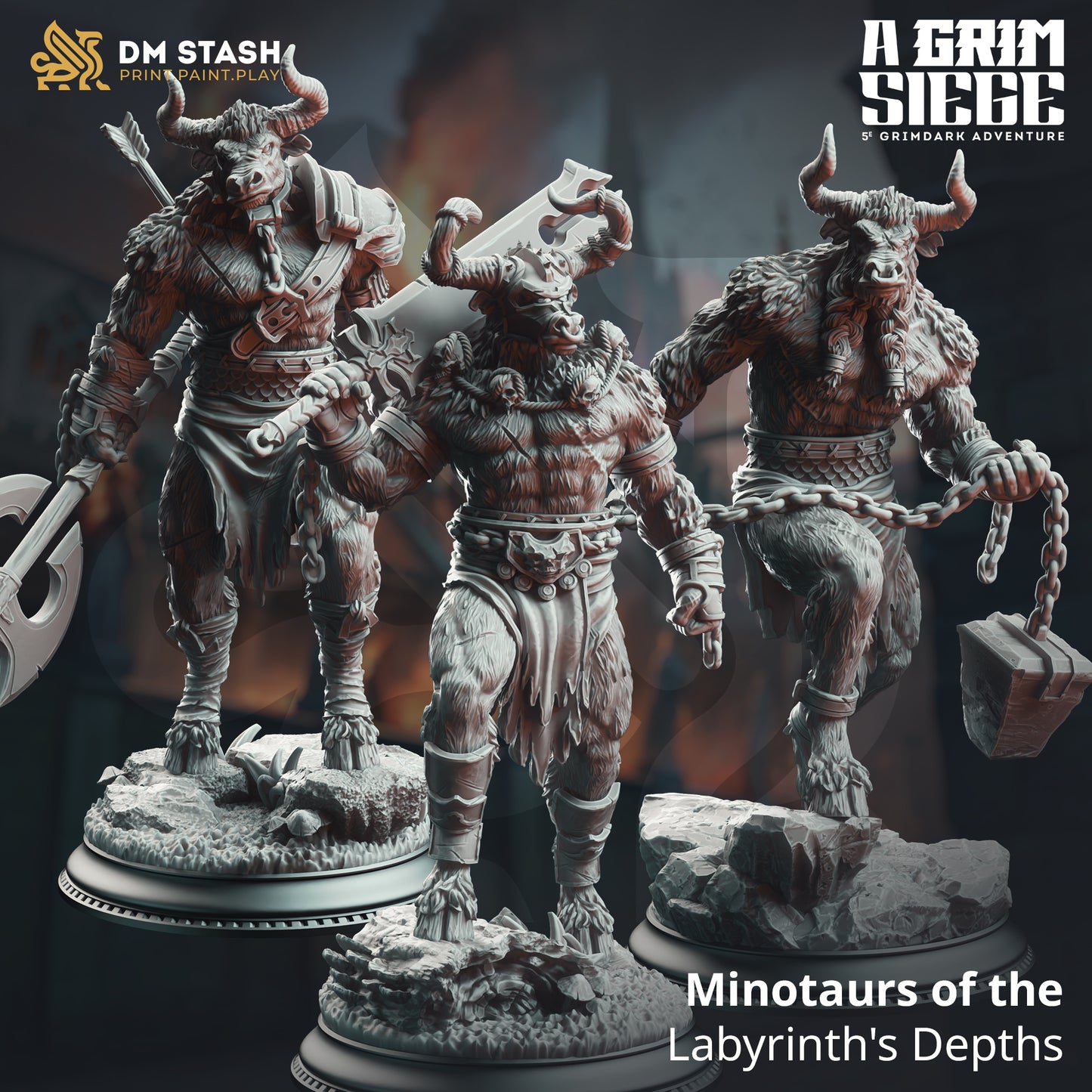 Apr 2025 - A Grim Siege - 32mm Mini Collection including Campaign