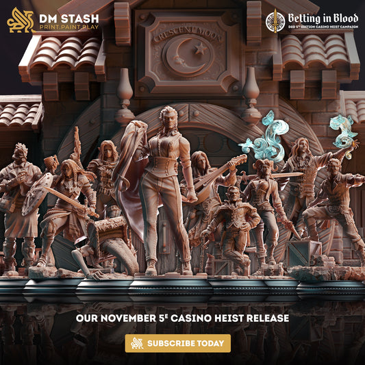 Nov 2024 - Betting in Blood - Full 32mm Mini Collection including Campaign