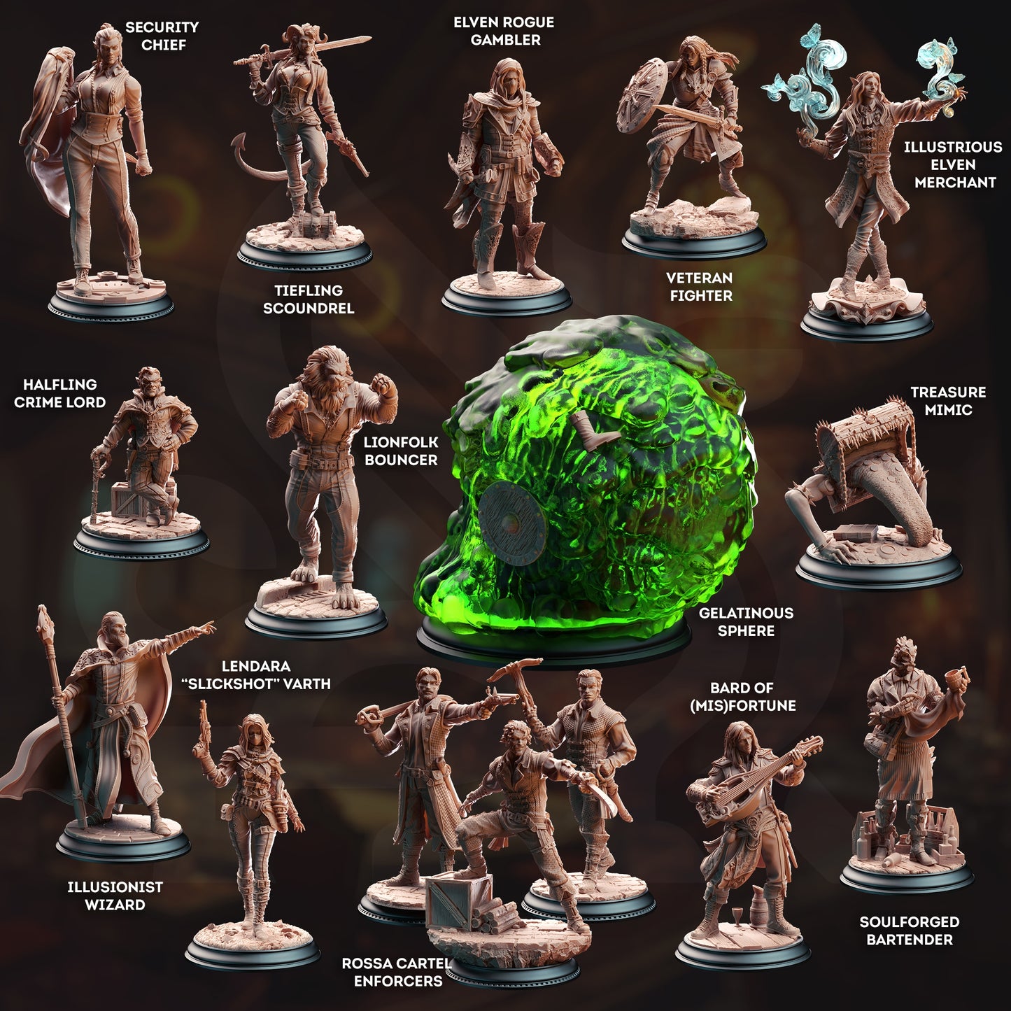 Nov 2024 - Betting in Blood - Full 32mm Mini Collection including Campaign