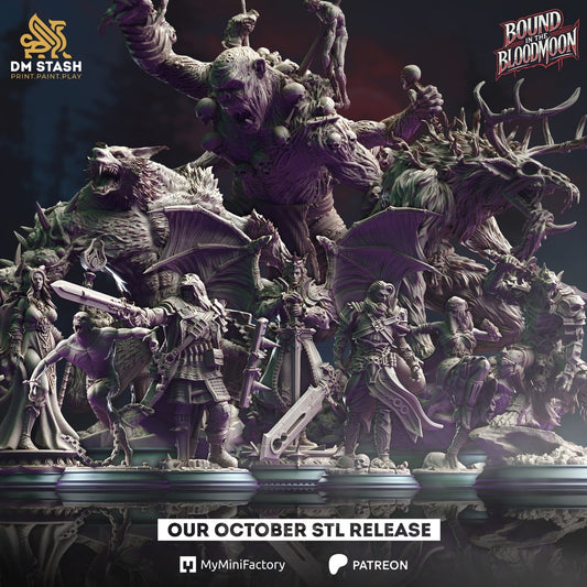 Oct 2024 - Bound by Blood - 32mm Mini Collection including Campaign
