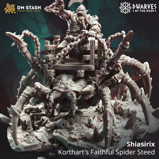 Shiasirix - Korthart's Faithful Spider Steed - 75mm