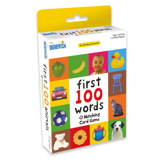 First 100 Words Matching Card Game
