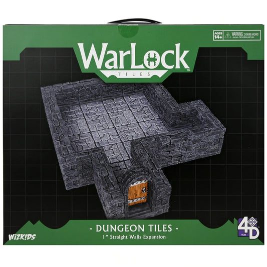 WarLock Tiles: Expansion Pack - Dungeon Straight Walls