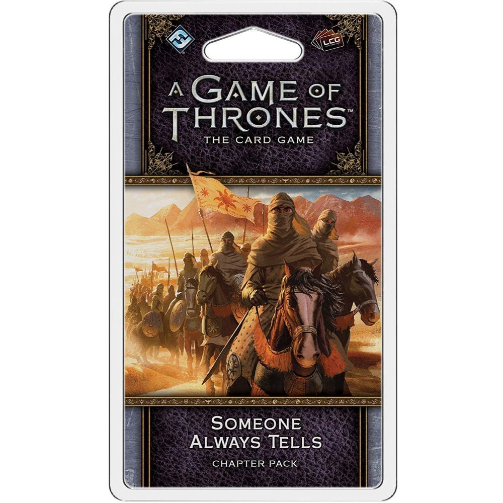 A Game of Thrones LCG - Someone Always Tells Chapter Pack